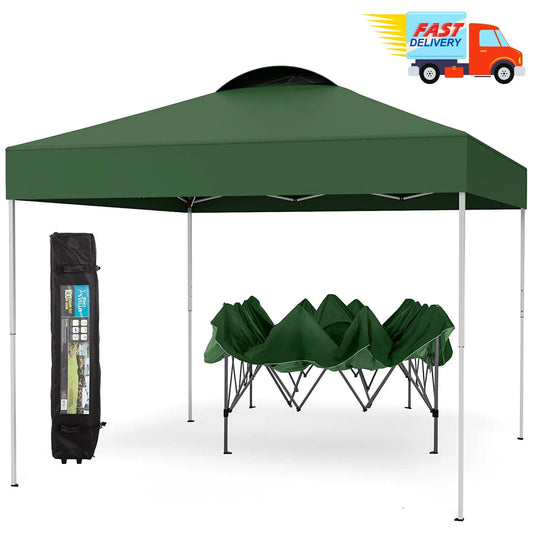 10x10' Commercial Pop UP Canopy Party Tent Folding Waterproof Gazebo Heavy Duty