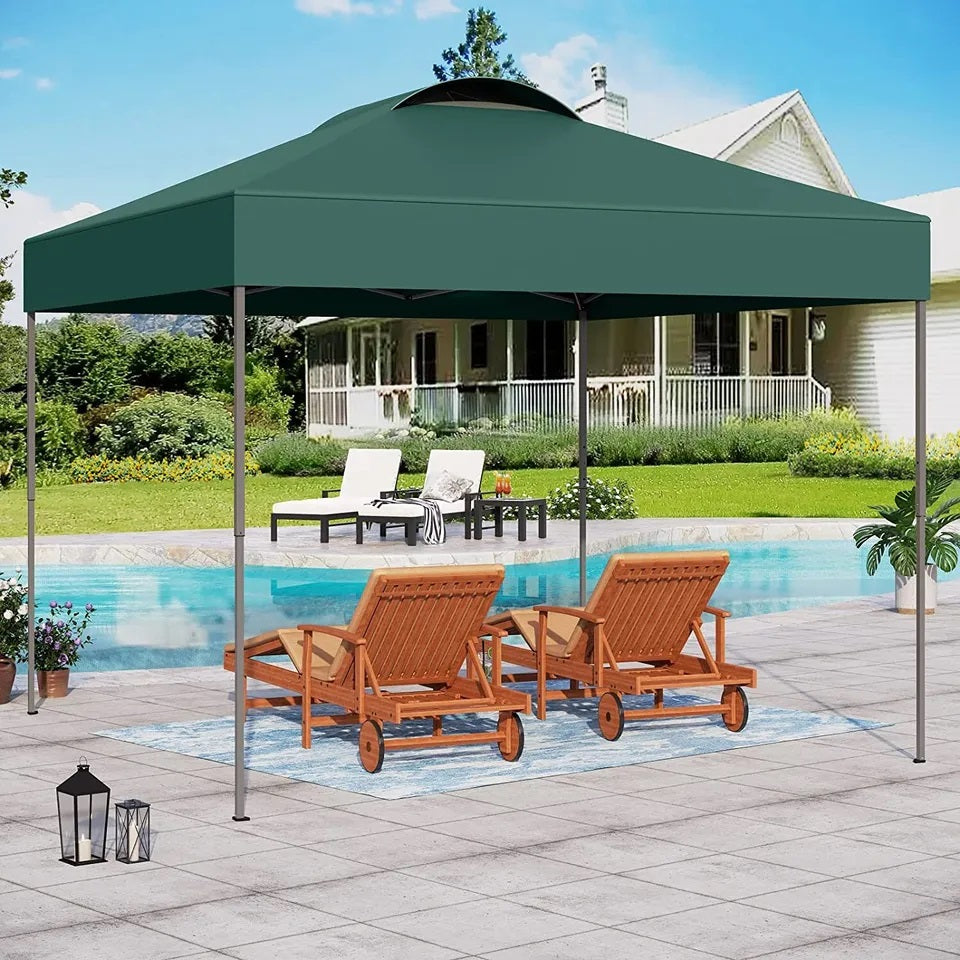 10x10' Commercial Pop UP Canopy Party Tent Folding Waterproof Gazebo Heavy Duty