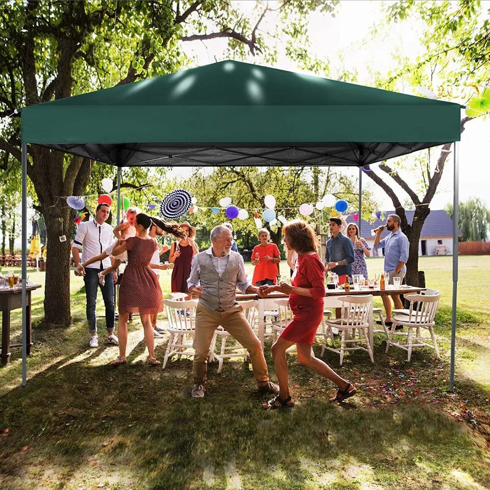 10x10' Commercial Pop UP Canopy Party Tent Folding Waterproof Gazebo Heavy Duty