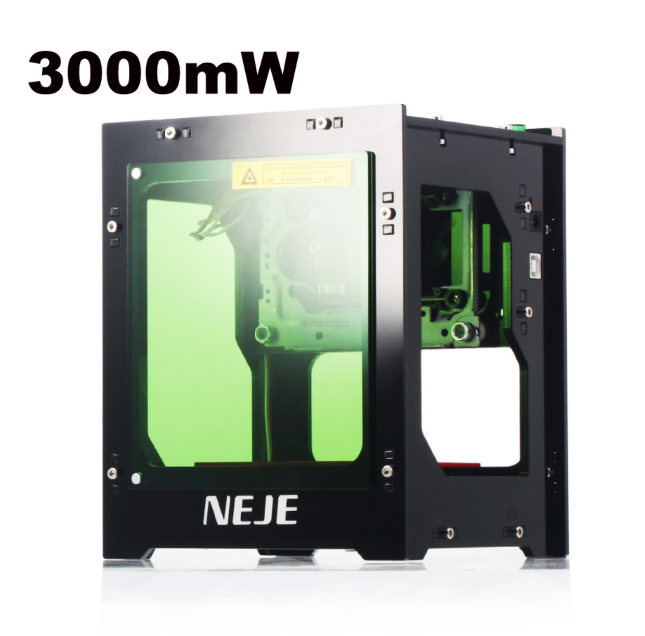 1000mW laser cutter | Mini cnc engraving machine | DIY Print laser engraver High Speed with Protective Glasses