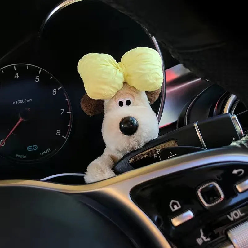 Turn Signal Car Ornament, Dog Plush Toy, Female Plush Toy, Car Interior Gear Guard Decoration, Doll, Wiper, Pilot Accessories