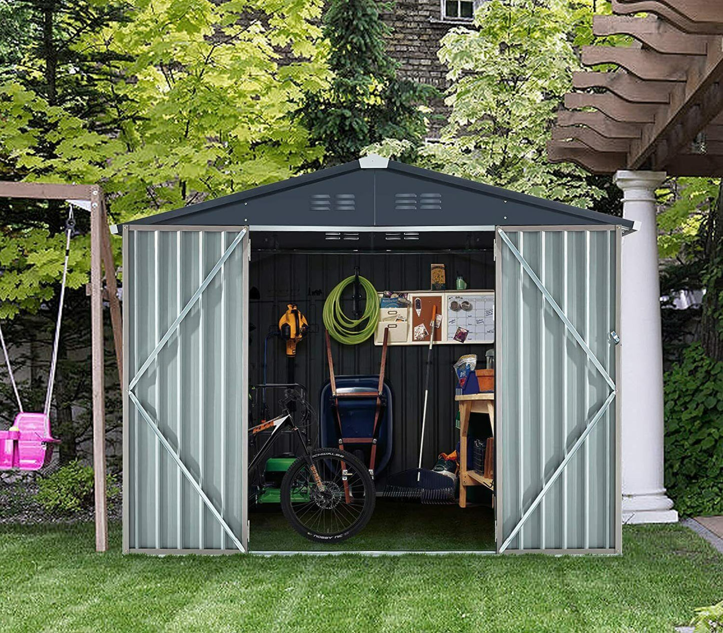 6x4 All-Season Metal Shed