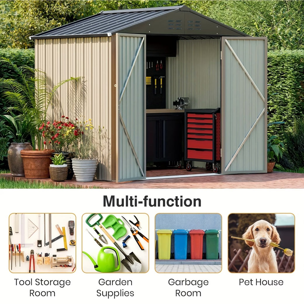 8x6 Outdoor Storage Shed