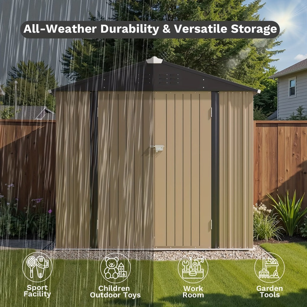 8x6 Outdoor Storage Shed