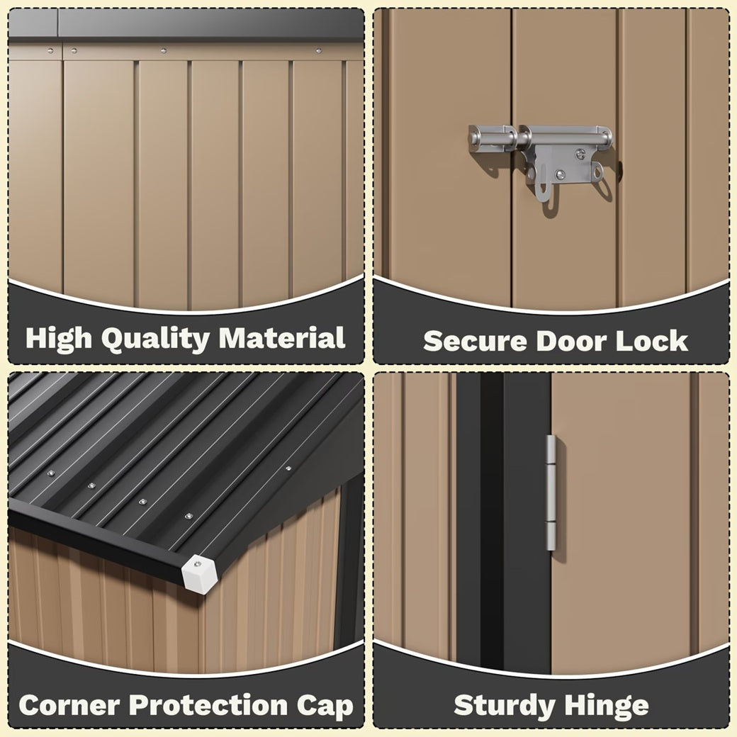 8x6 Outdoor Storage Shed