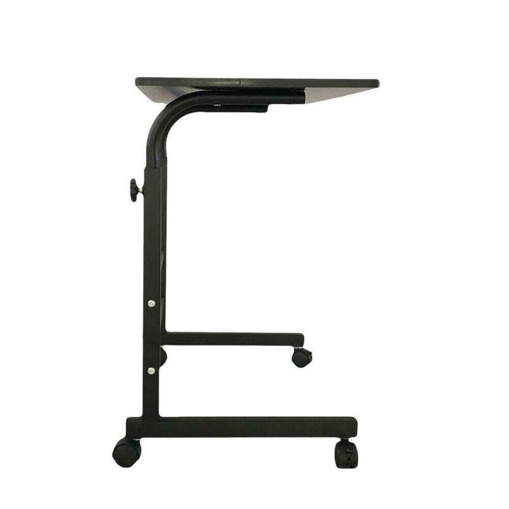 Portable Standing Desk | Rolling Adjustable Table Cart | Computer Mobile Stand