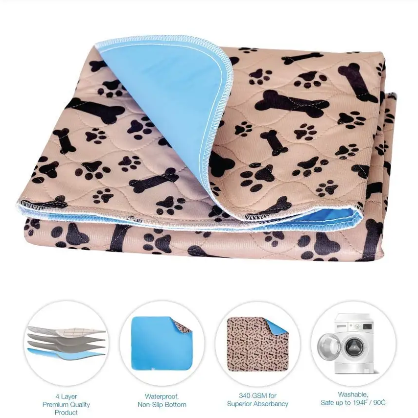 Washable Dog Pee Pads 2-Set 31x36